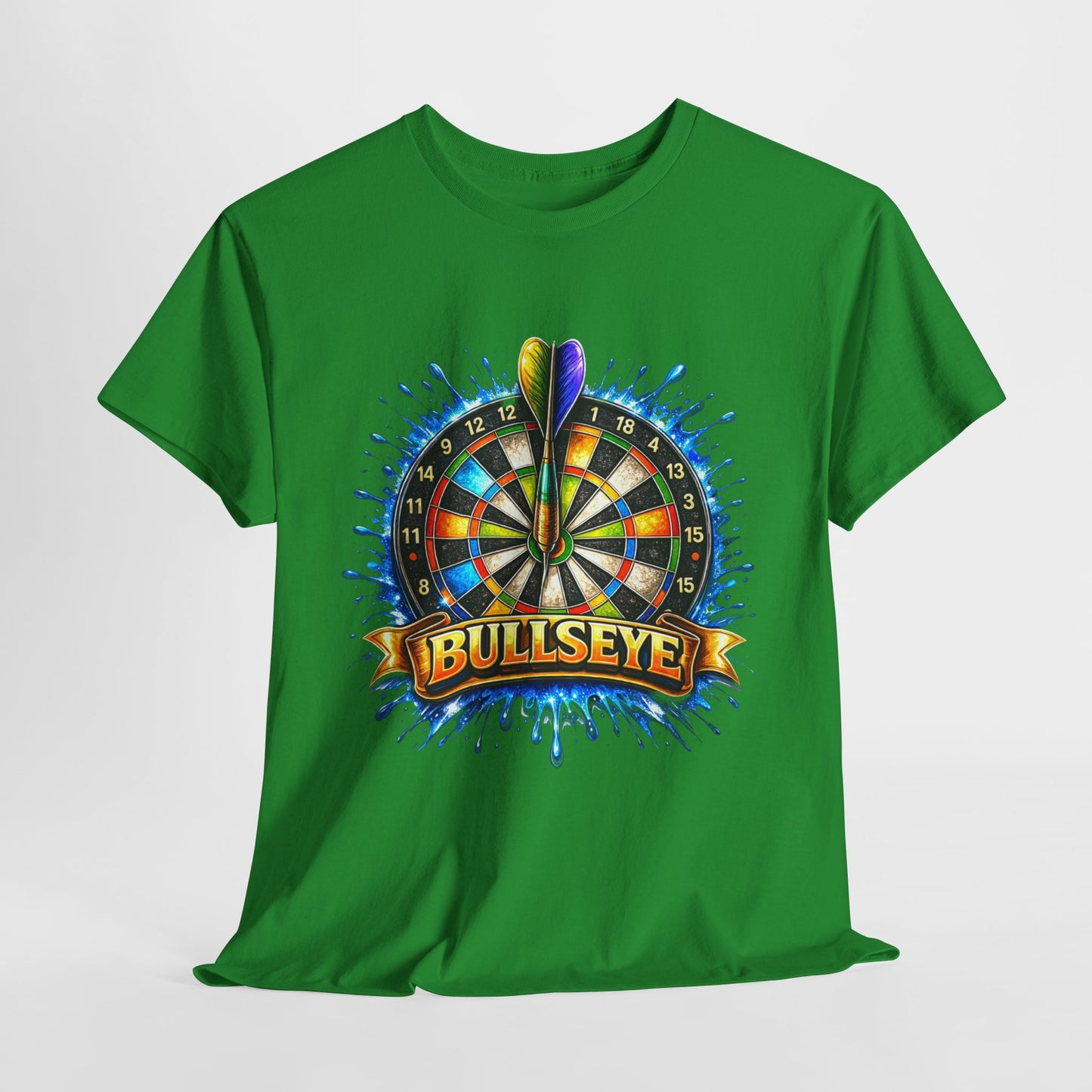 Bullseye Dartboard #1 Unisex Heavy Cotton Tee