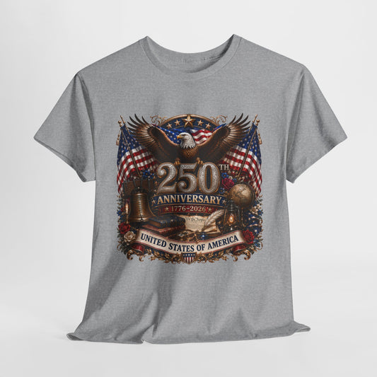250 Years America #19 Unisex Heavy Cotton Tee