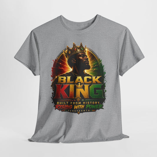 Juneteenth Black King #1 Unisex Heavy Cotton Tee
