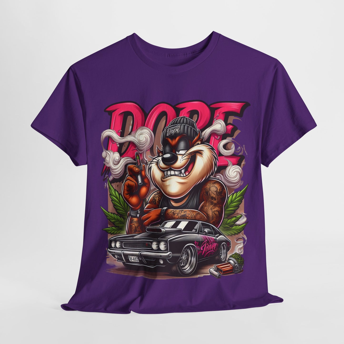 420 Dope Vibes Stoner Devil #1 Unisex Heavy Cotton Tee