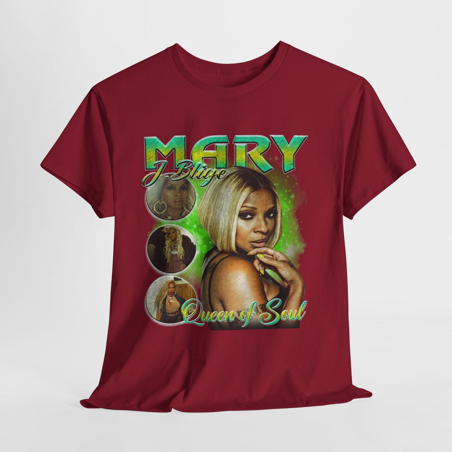 Mary J 2 Unisex Heavy Cotton Tee - 312tshirts 2