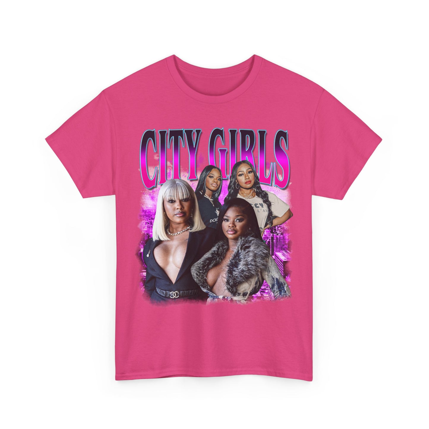 City Girls 2 Hip-Hop Unisex Heavy Cotton Tee - 312tshirts 2