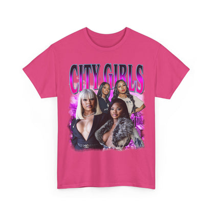 City Girls 2 Hip-Hop Unisex Heavy Cotton Tee - 312tshirts 2