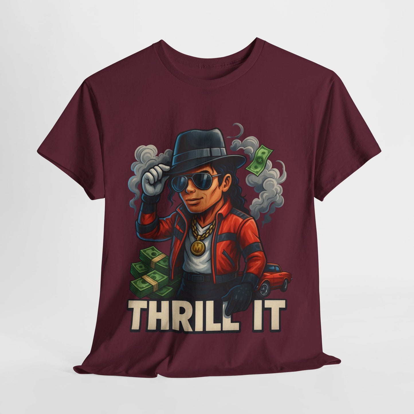 MJ Thrill It #6 Unisex Heavy Cotton Tee