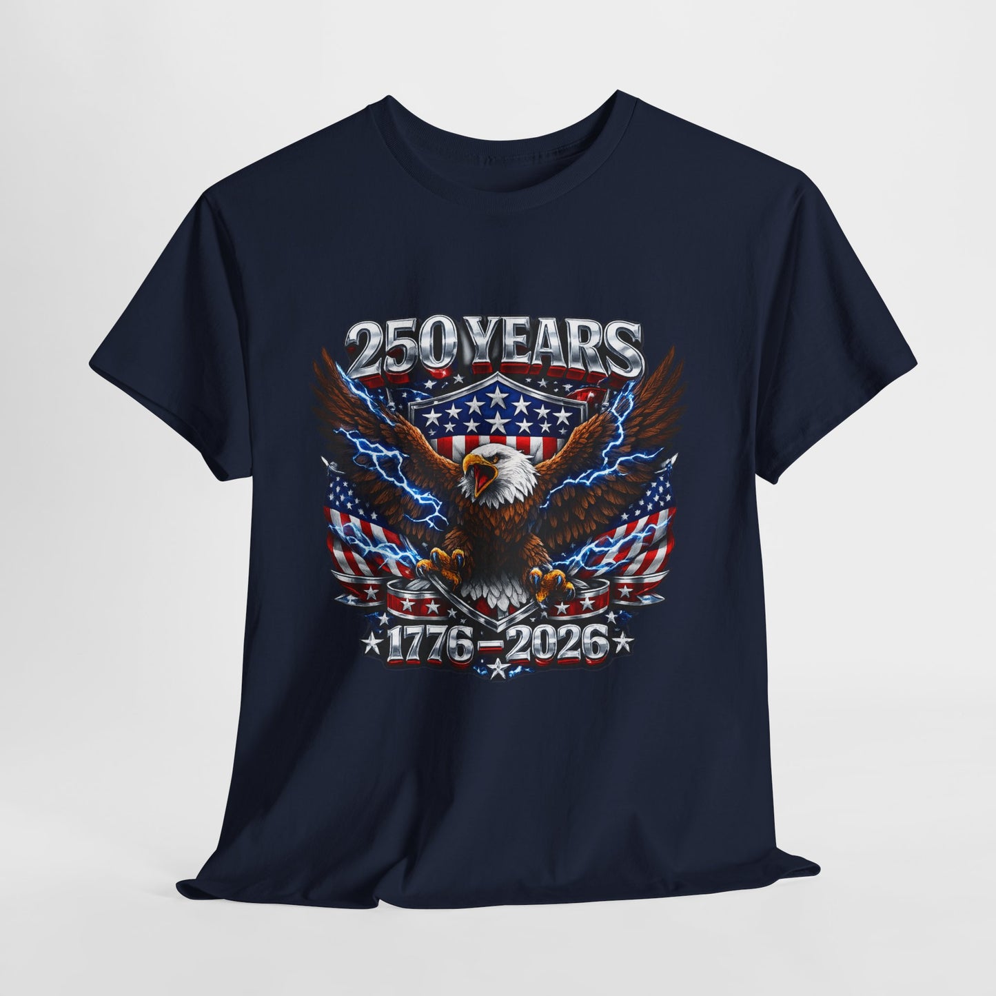 250 Years America #16 Unisex Heavy Cotton Tee - 312tshirts 2