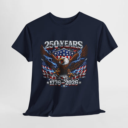 250 Years America #16 Unisex Heavy Cotton Tee - 312tshirts 2