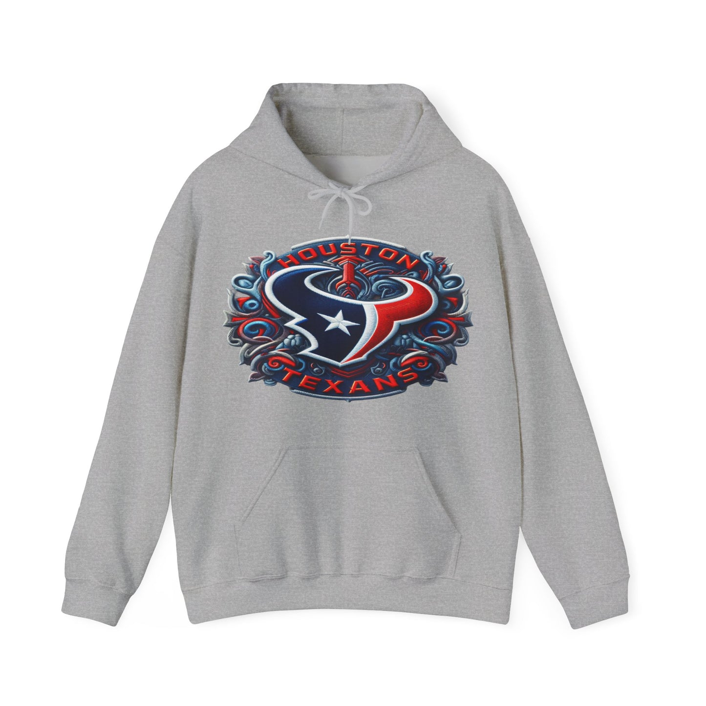 Sports Texans Football Logo #1 Unisex Heavy Sweatshirt Hoodie