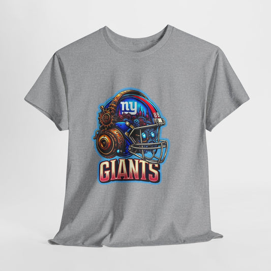 Sports Giant's Football Helmet #2 Unisex Heavy Cotton Tee
