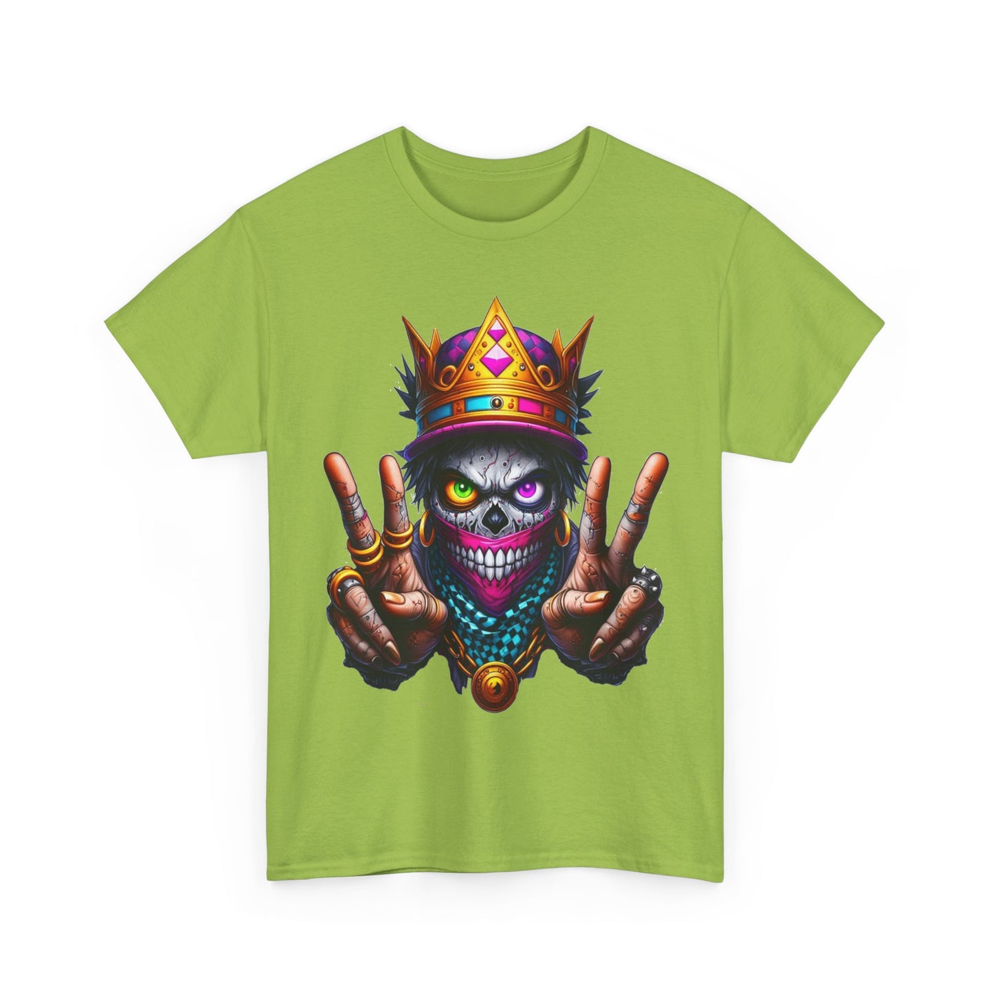 Skull Crown King Unisex Heavy Cotton Tee