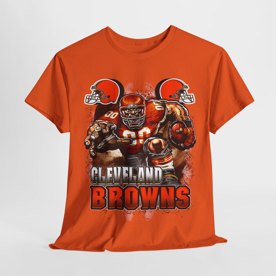 NFL Mascot Cleveland Unisex Heavy Cotton Tee