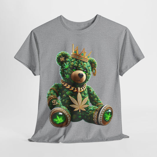 420 Green Bear Unisex Heavy Cotton Tee - 312tshirts 2