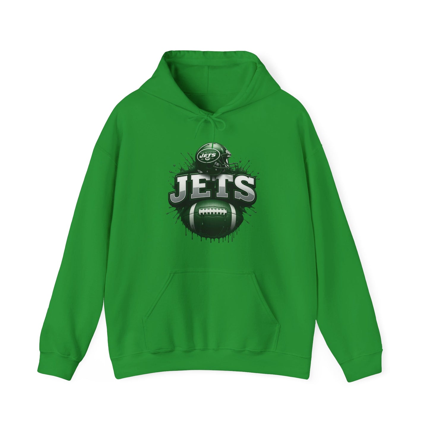 Sports Jets Football Logo #2 Unisex Heavy Sweatshirt Hoodie