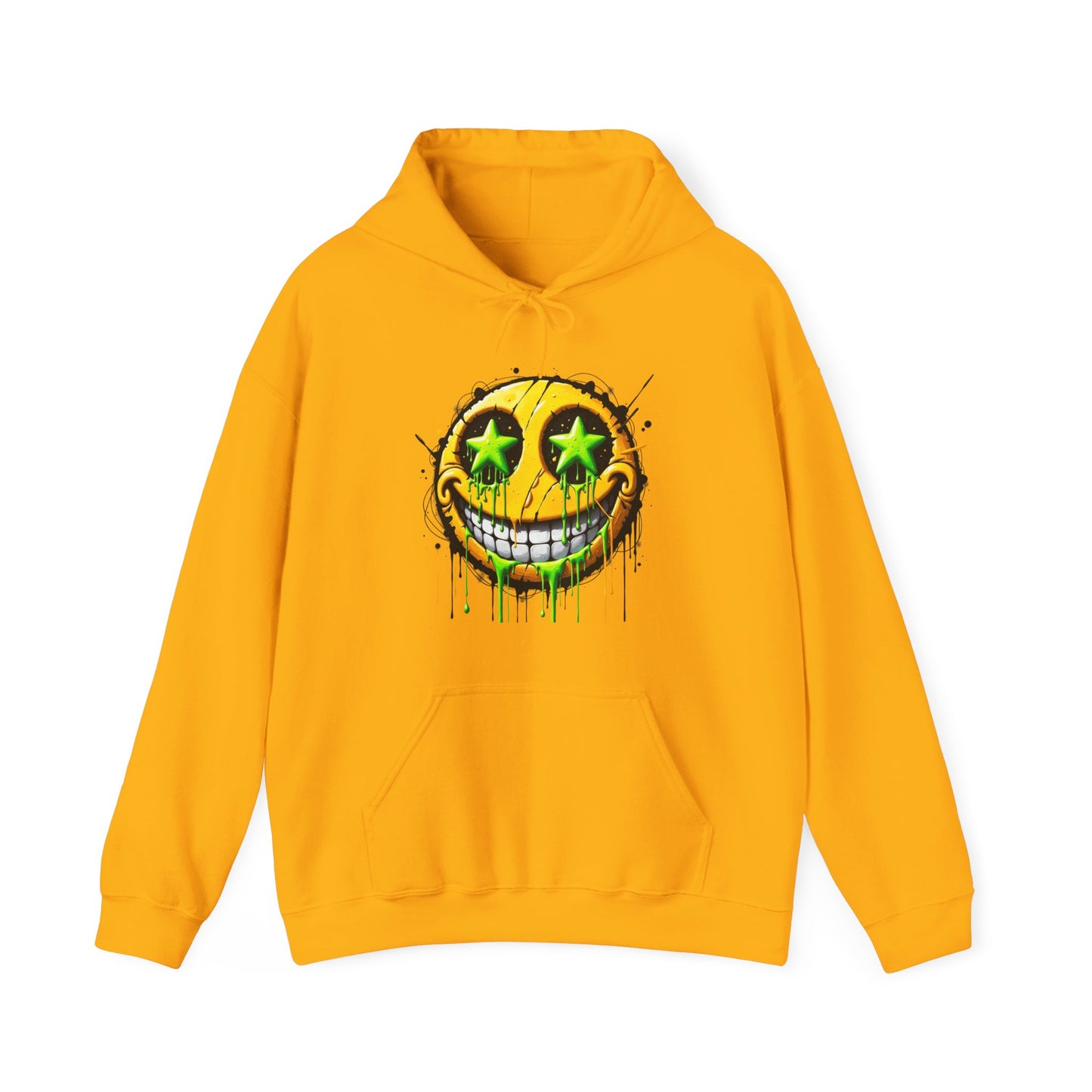Creepy Neon Emoji #7 Unisex Heavy Sweatshirt Hoodie