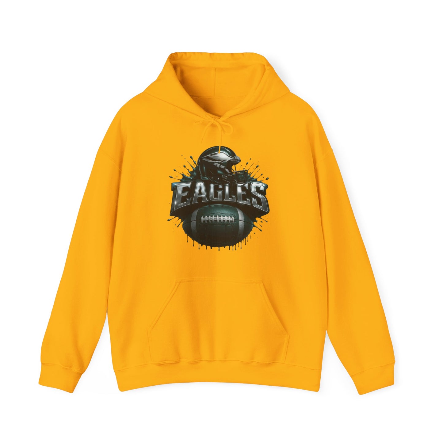Sports Eagles Football Logo #2 Unisex Heavy Sweatshirt Hoodie