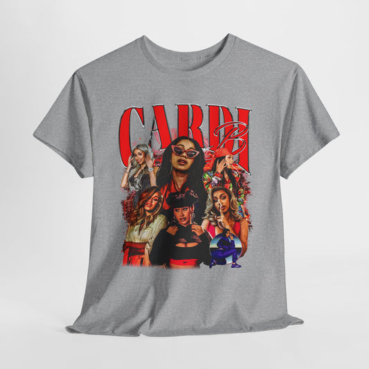 Cardi B 1 Hip-Hop Unisex Heavy Cotton Tee - 312tshirts 2