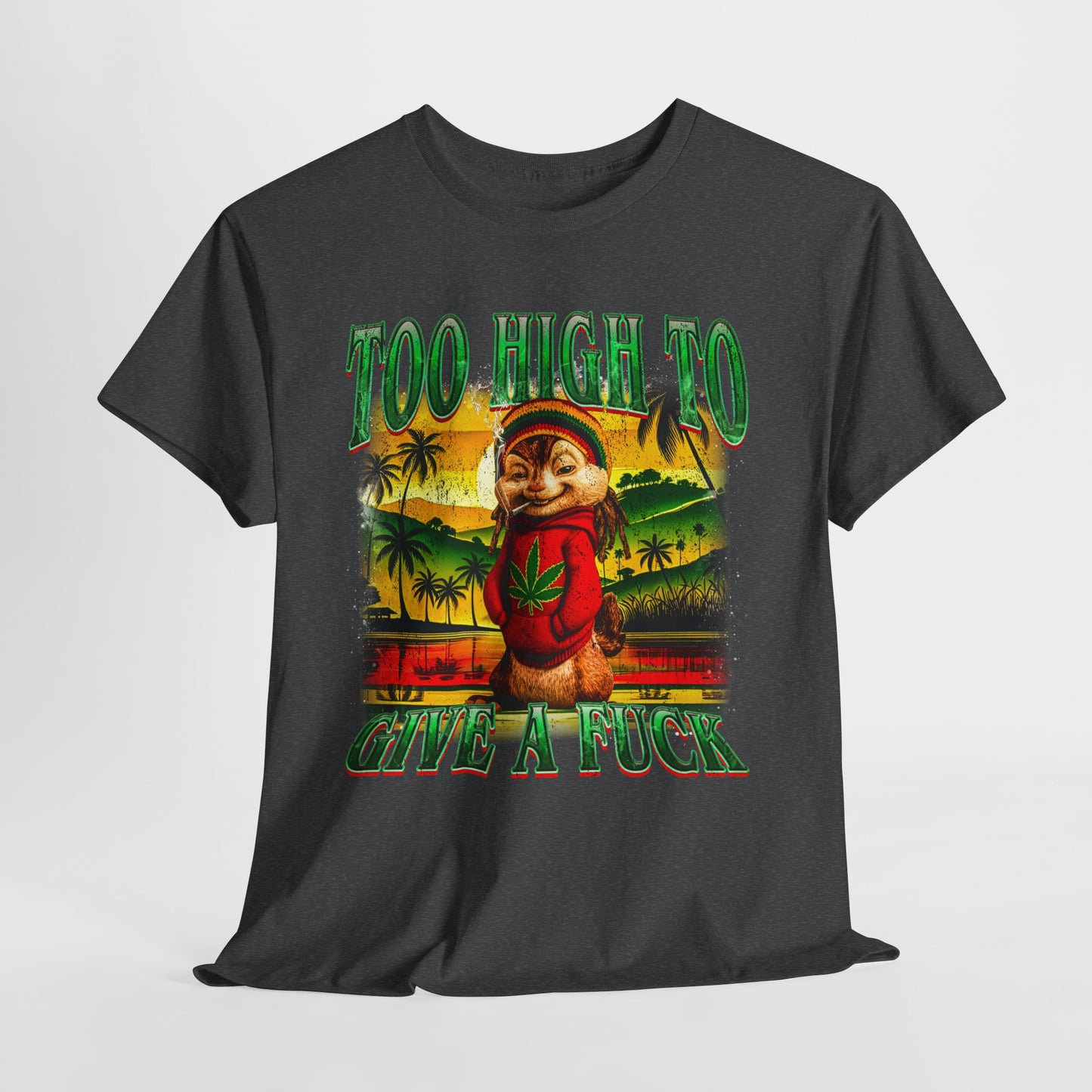 420 Chipmunk #1 Unisex Heavy Cotton Tee - 312tshirts 2