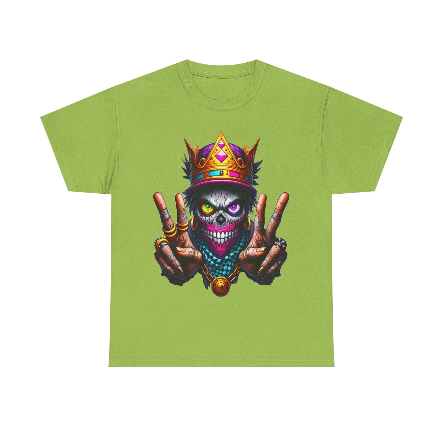 Skull Crown King Unisex Heavy Cotton Tee
