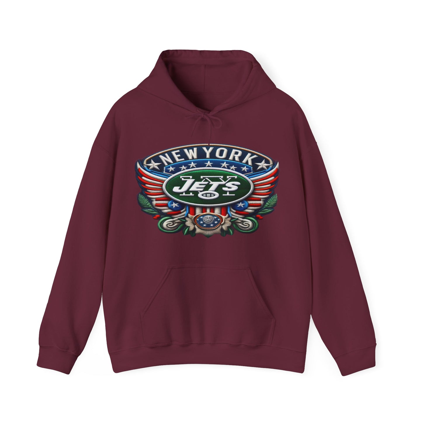 Sports Jets Football Logo #1 Unisex Heavy Sweatshirt Hoodie