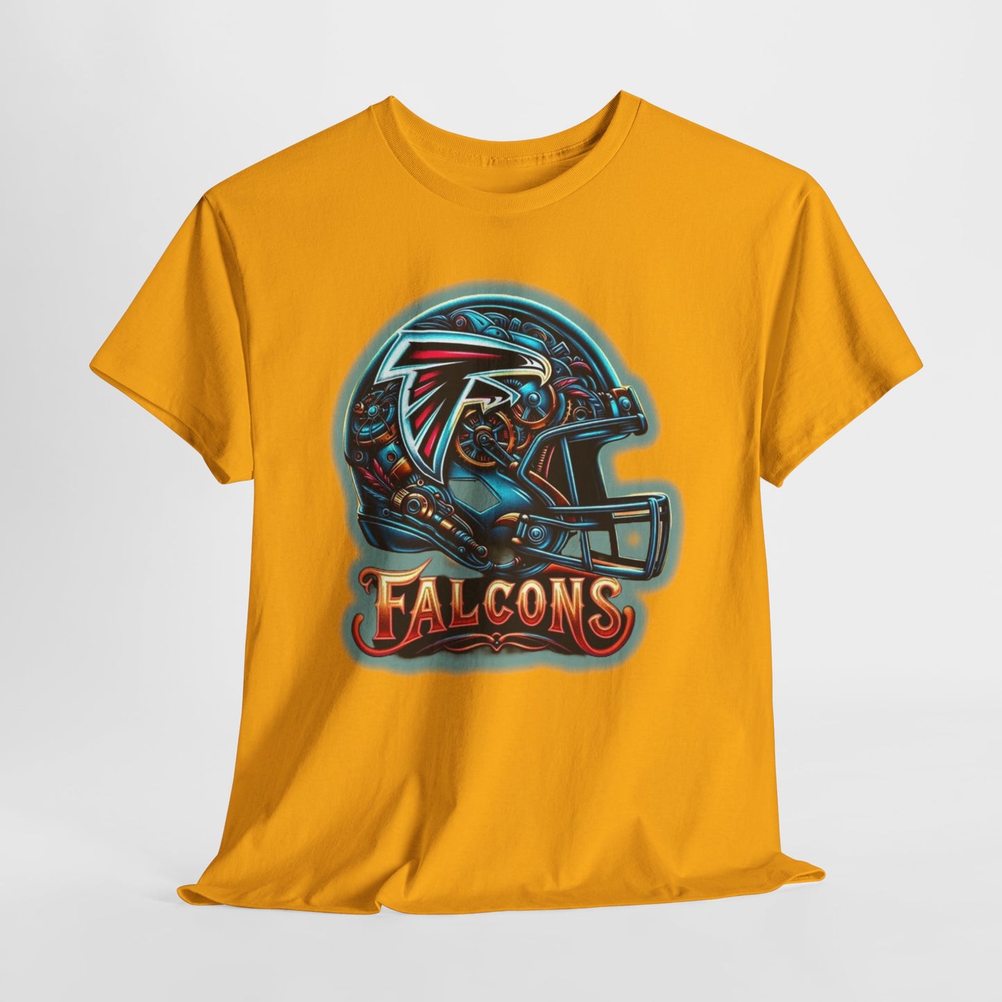 Sports Falcons Football Helmet #2 Unisex Heavy Cotton Tee
