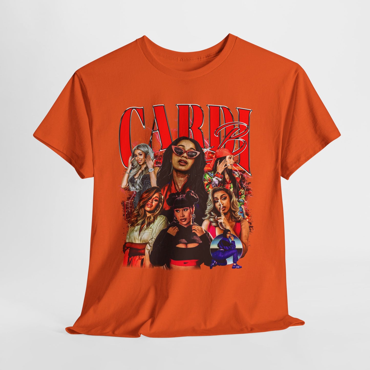 Cardi B 1 Hip-Hop Unisex Heavy Cotton Tee - 312tshirts 2