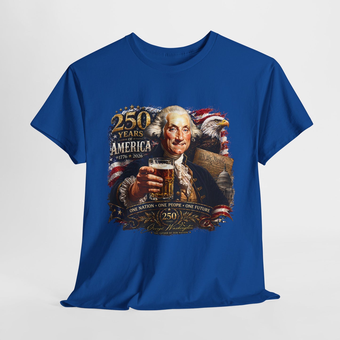 250 Years America #4 Unisex Heavy Cotton Tee