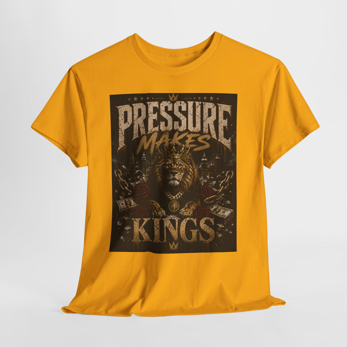 Pressure Makes Kings #1 Unisex Heavy Cotton Tee