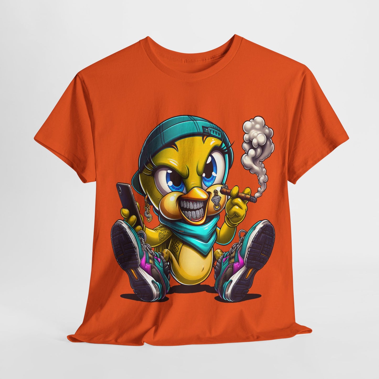 Gangster Canary 1 Unisex Heavy Cotton Tee - 312tshirts 2