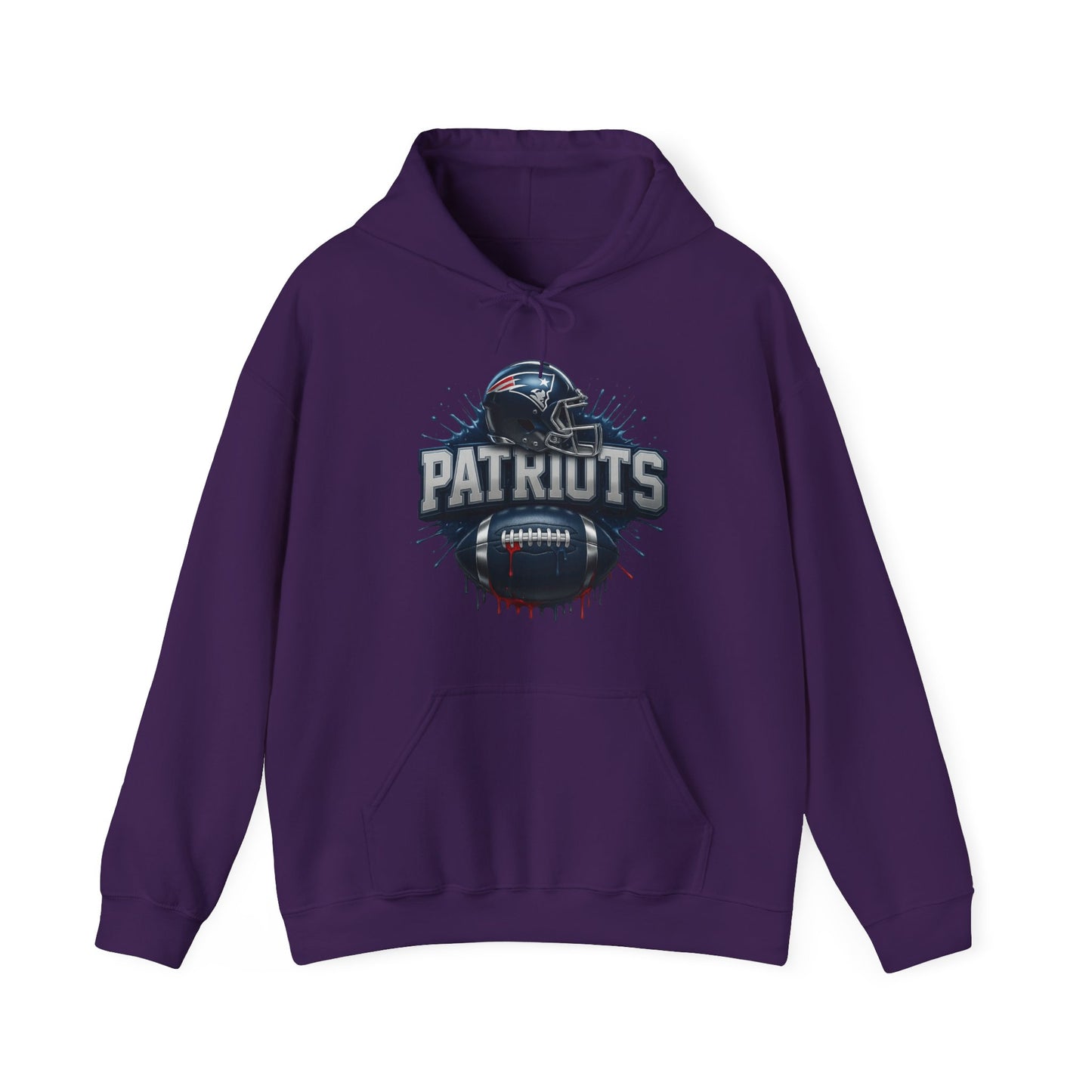 Sports Patriots Football Logo #2 Unisex Heavy Sweatshirt Hoodie