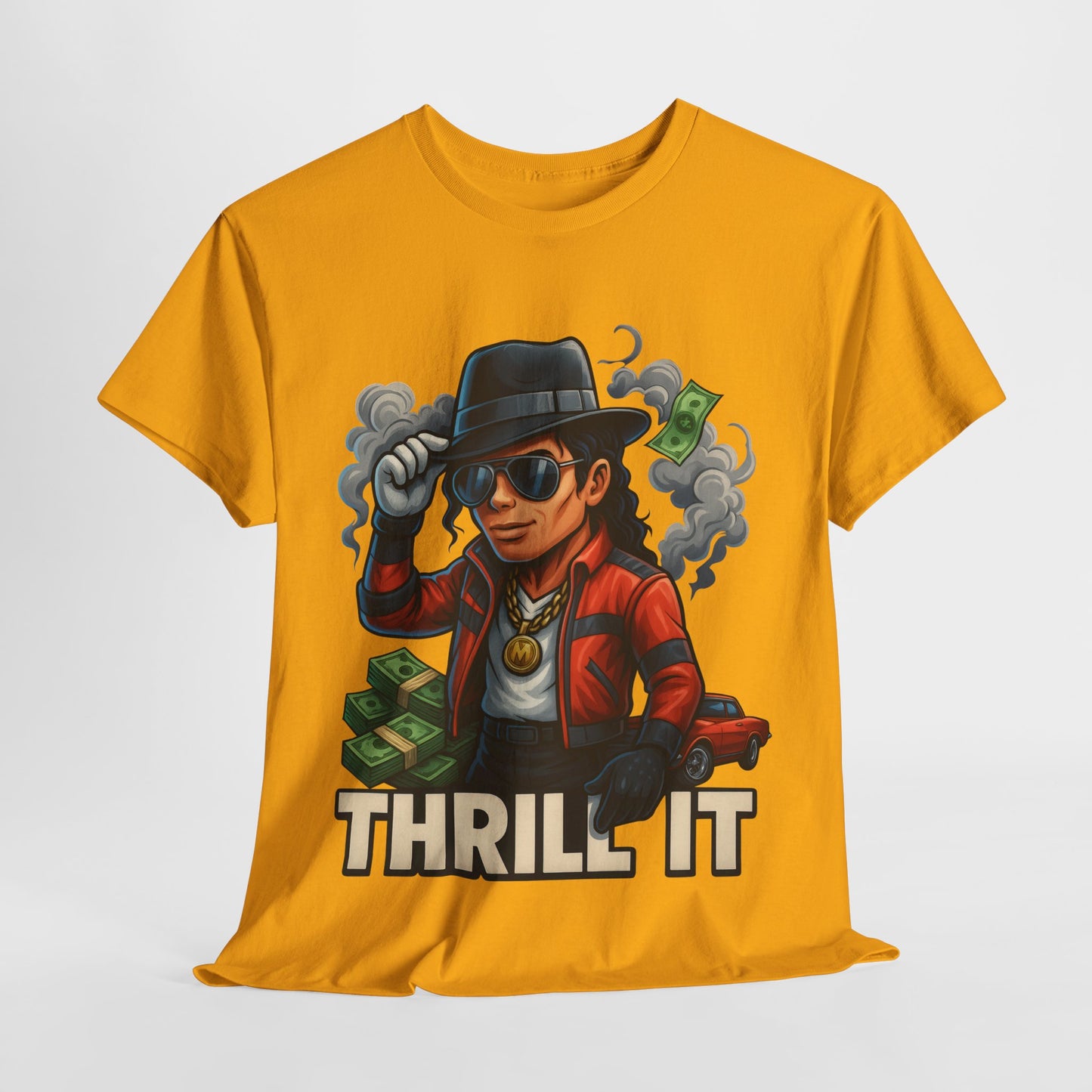 MJ Thrill It #6 Unisex Heavy Cotton Tee