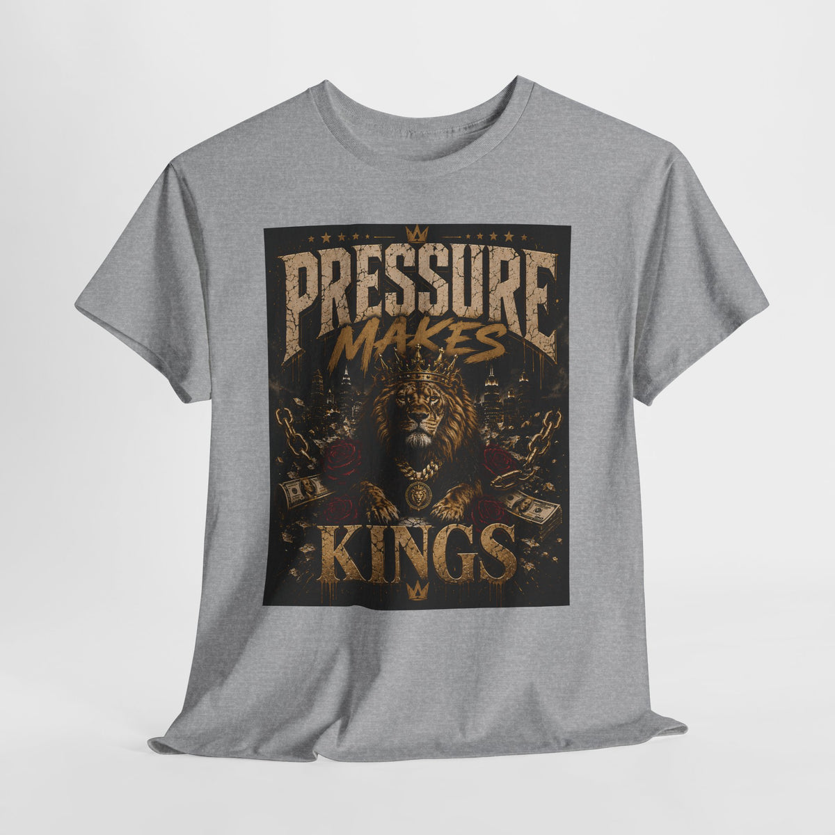 Pressure Makes Kings #1 Unisex Heavy Cotton Tee