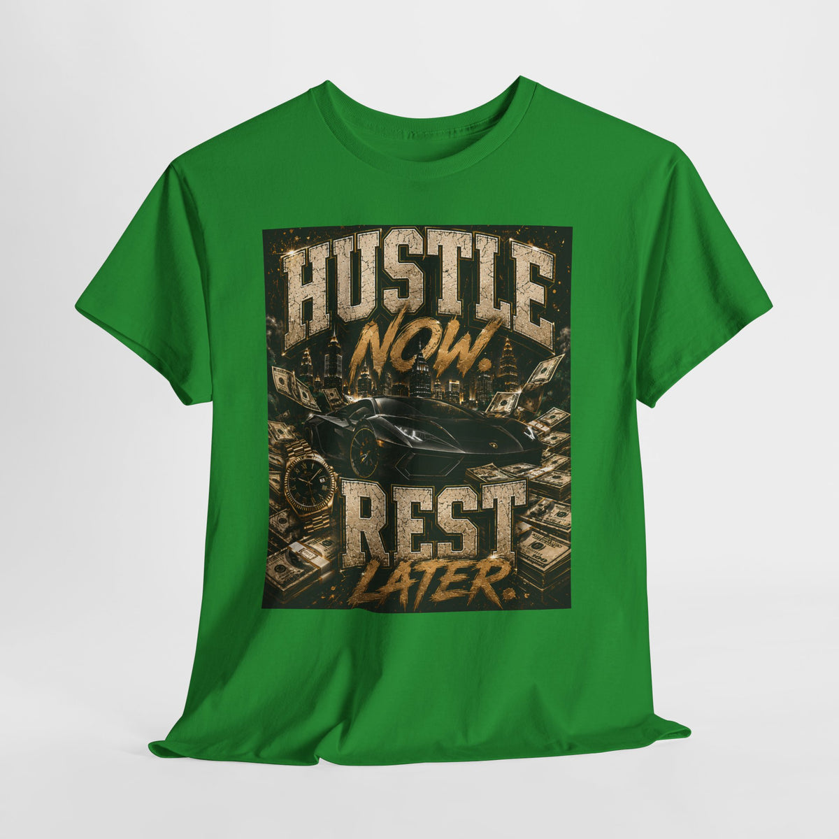Hustle Now #1 Unisex Heavy Cotton Tee