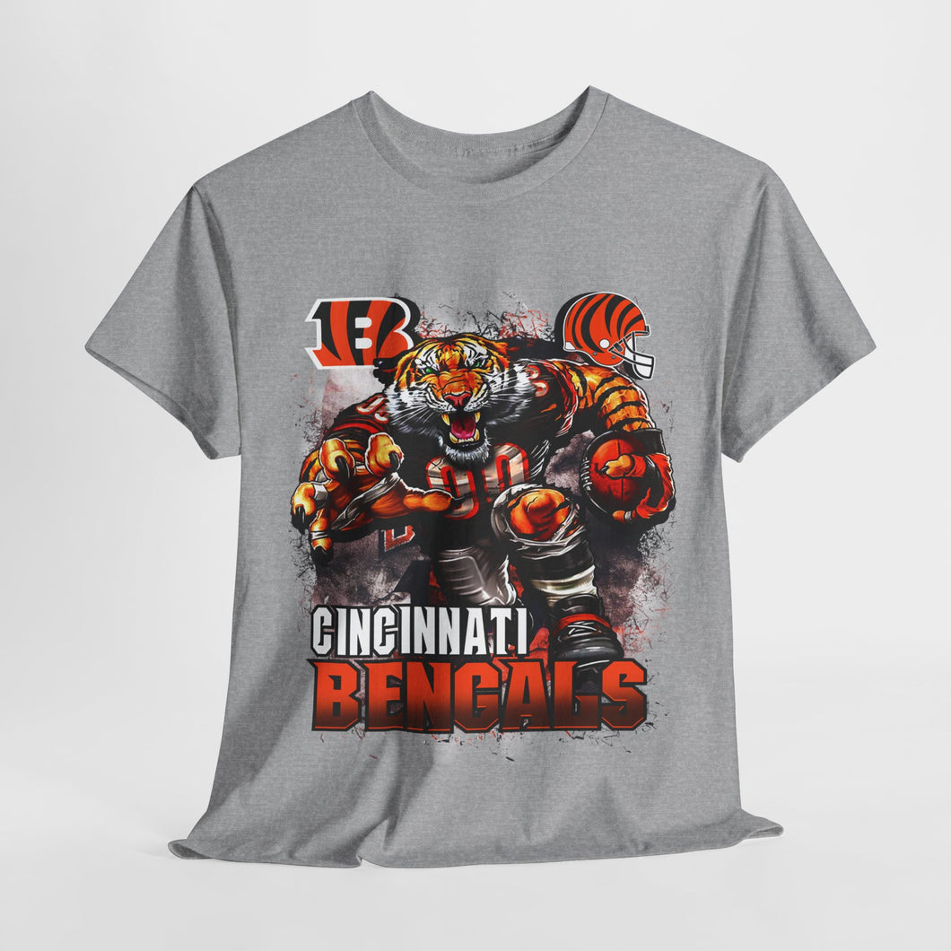 NFL Mascot Cincinnati Unisex Heavy Cotton Tee