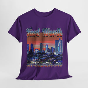 Fort Worth area code Unisex Heavy Cotton Tee