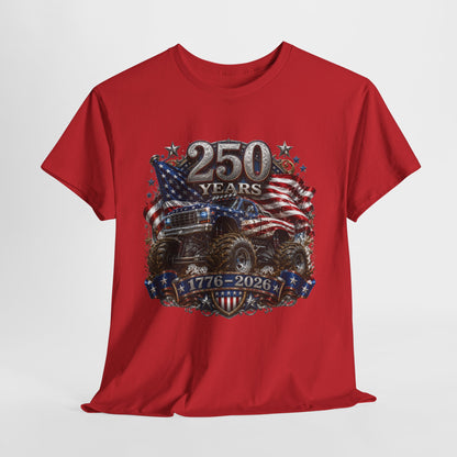 250 Years America #13 Unisex Heavy Cotton Tee - 312tshirts 2