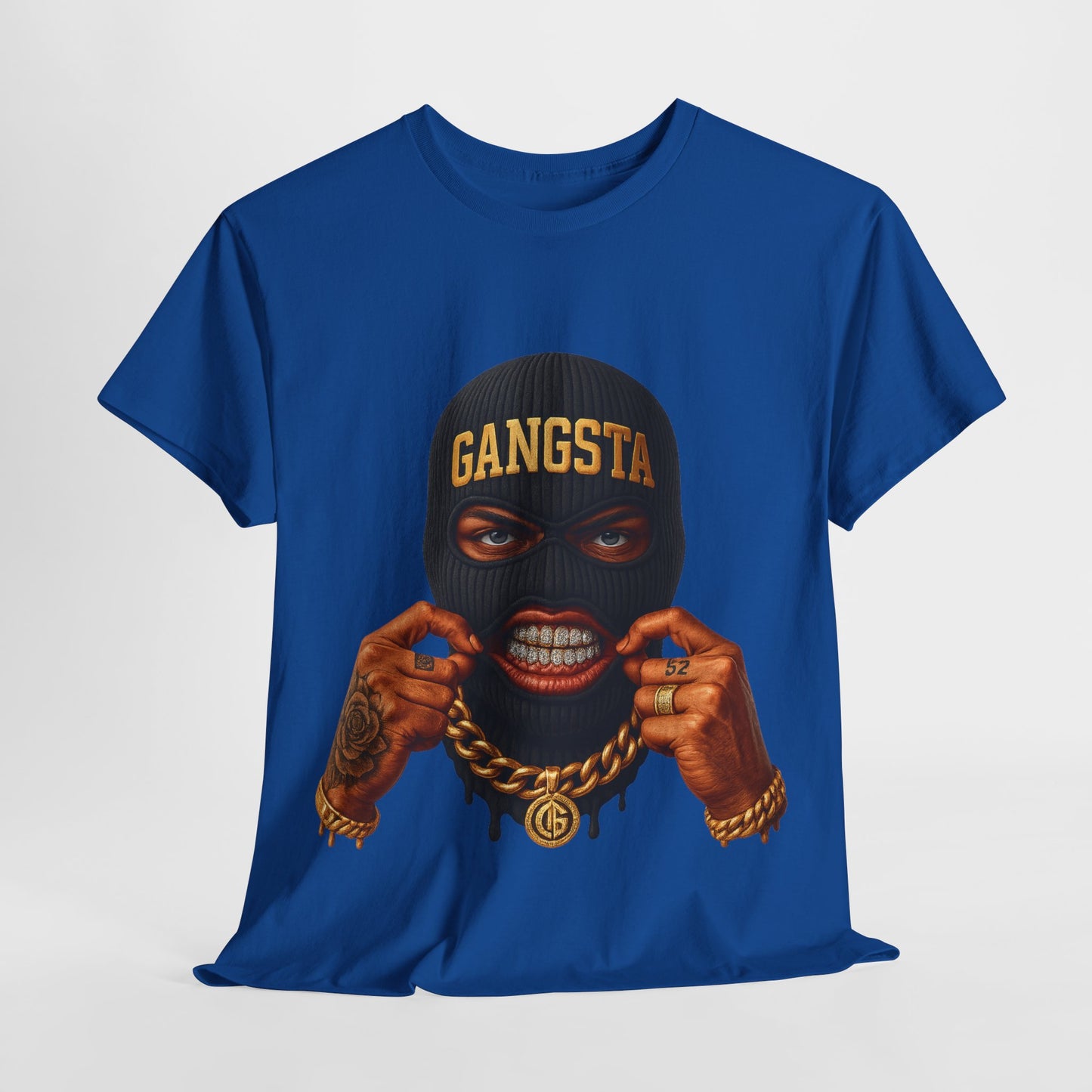 Black Ski Mask Unisex Heavy Cotton Tee