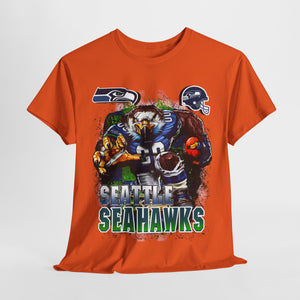 NFL Mascot Seattle Unisex Heavy Cotton Tee