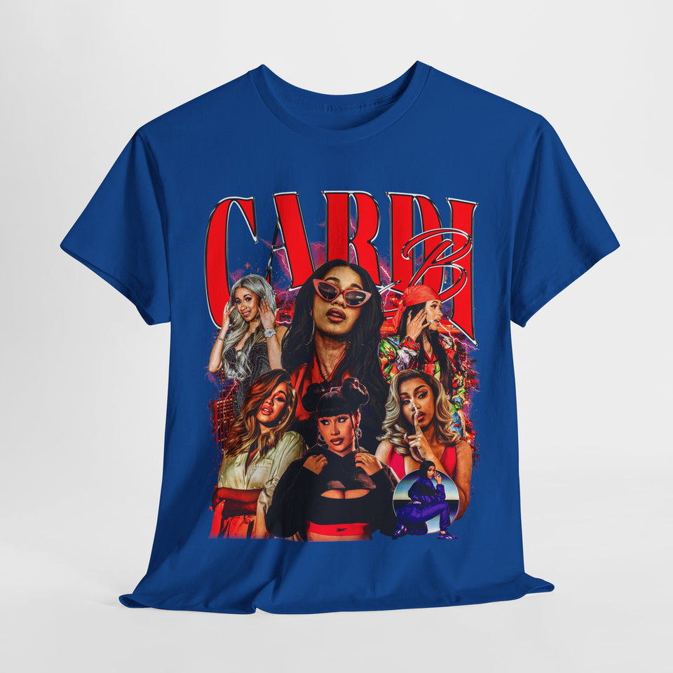 Cardi B Unisex Heavy Cotton Tee