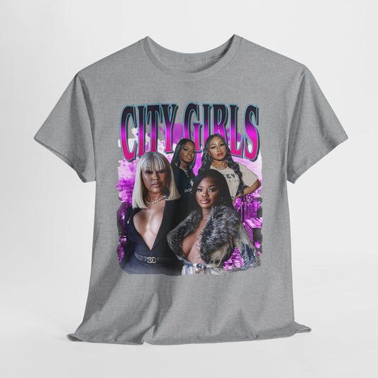 City Girls 2 Hip-Hop Unisex Heavy Cotton Tee - 312tshirts 2