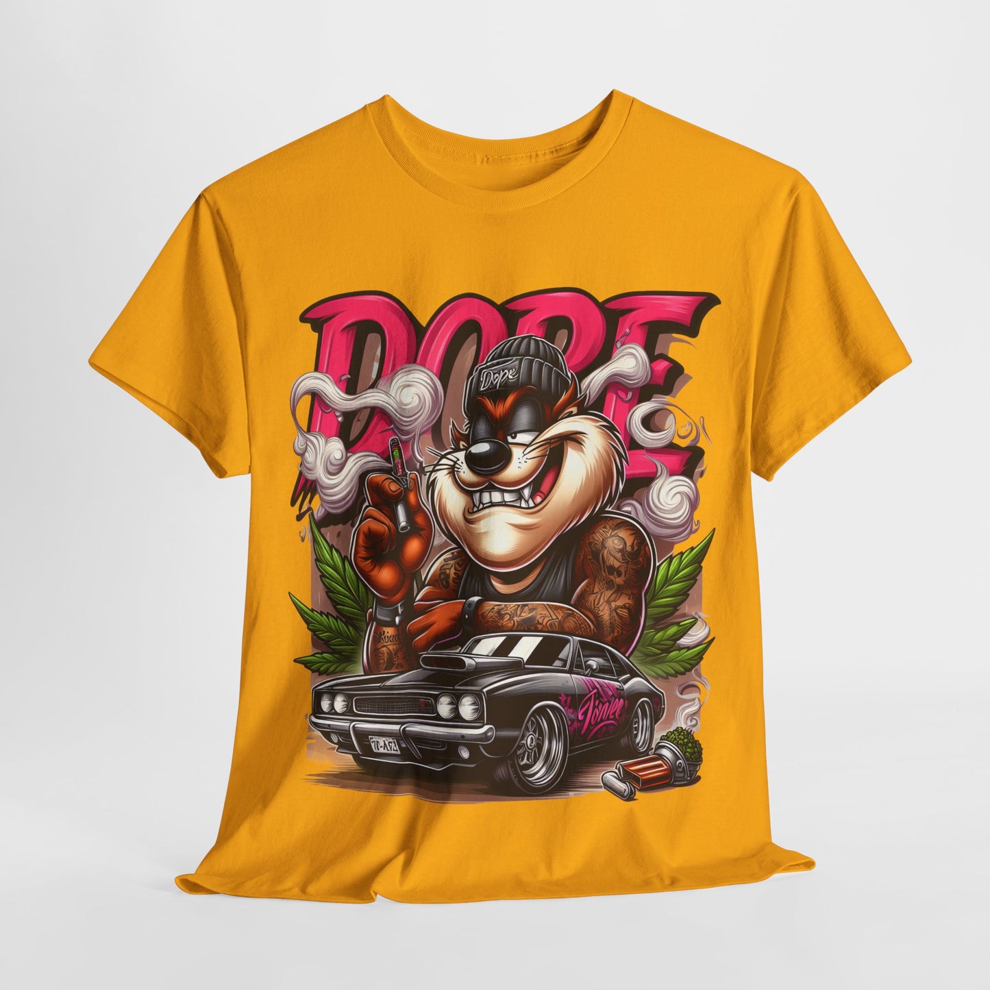 420 Dope Vibes Stoner Devil #1 Unisex Heavy Cotton Tee