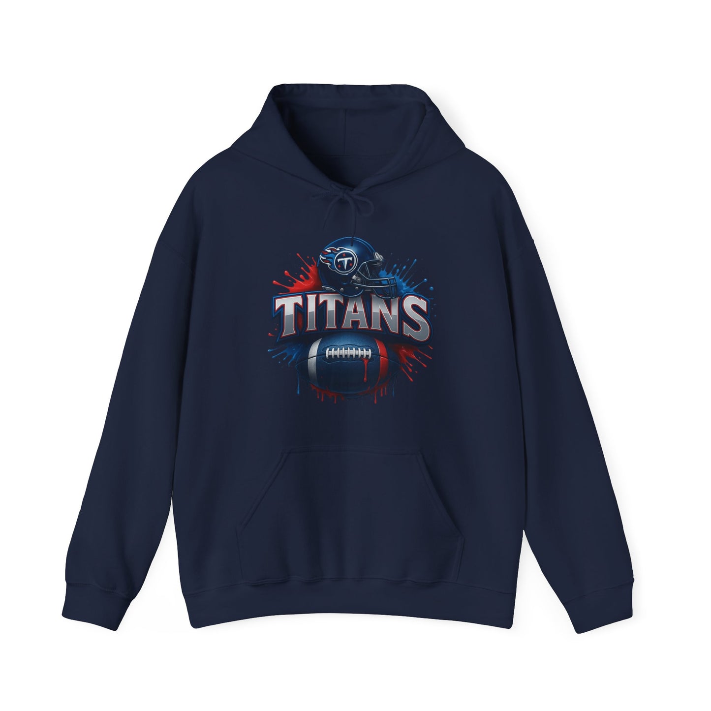 Sports Titans Football Logo #2 Unisex Heavy Sweatshirt Hoodie