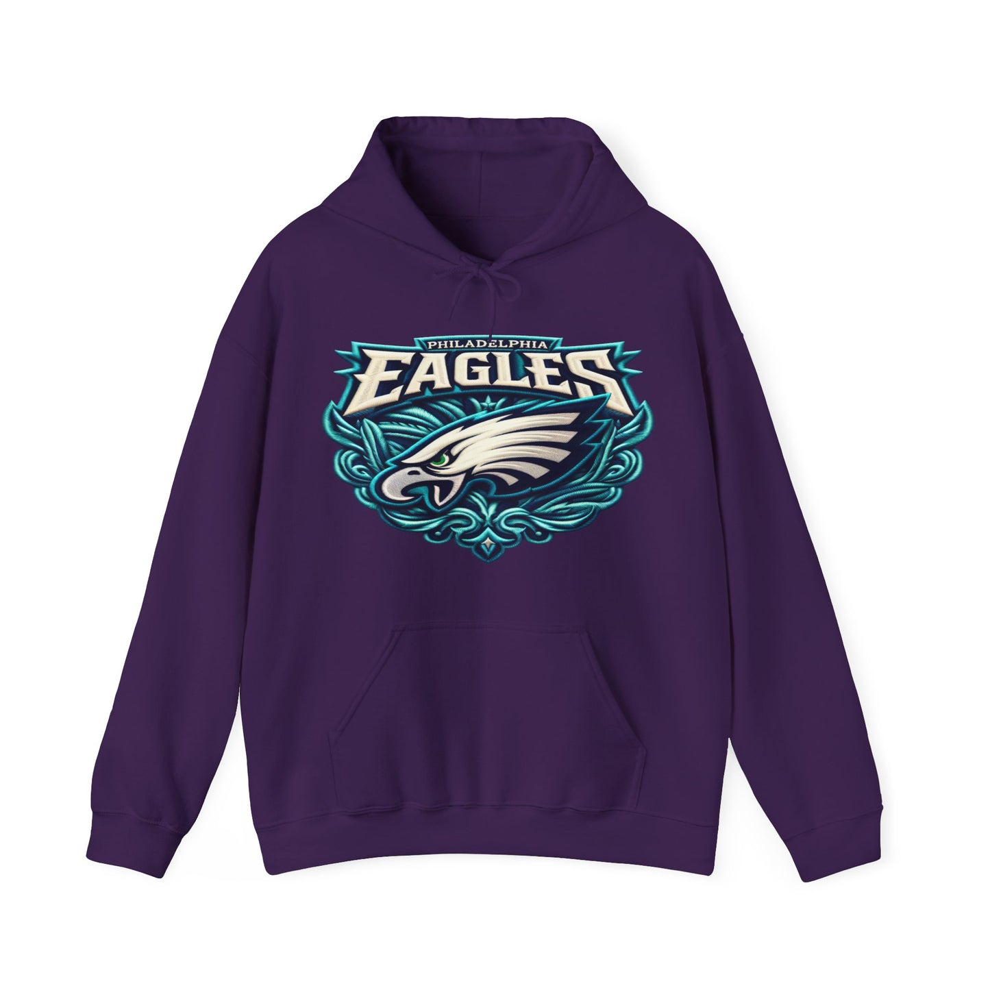 Sports Eagles Football Logo #1 Unisex Heavy Sweatshirt Hoodie