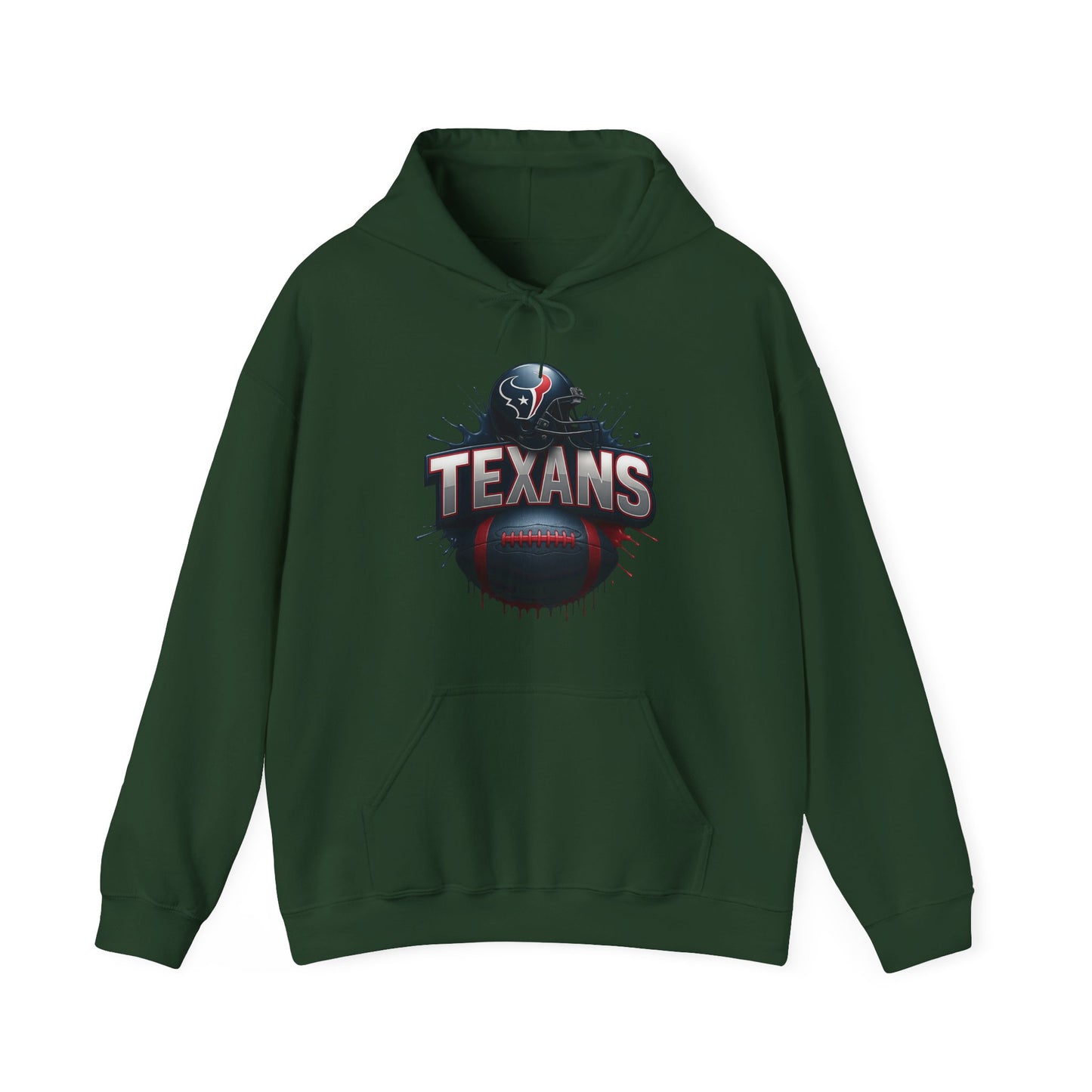 Sports Texans Football Logo #2 Unisex Heavy Sweatshirt Hoodie