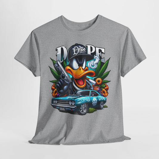 420 Dope Vibes Gangsta Duck #4 Unisex Heavy Cotton Tee - 312tshirts 2