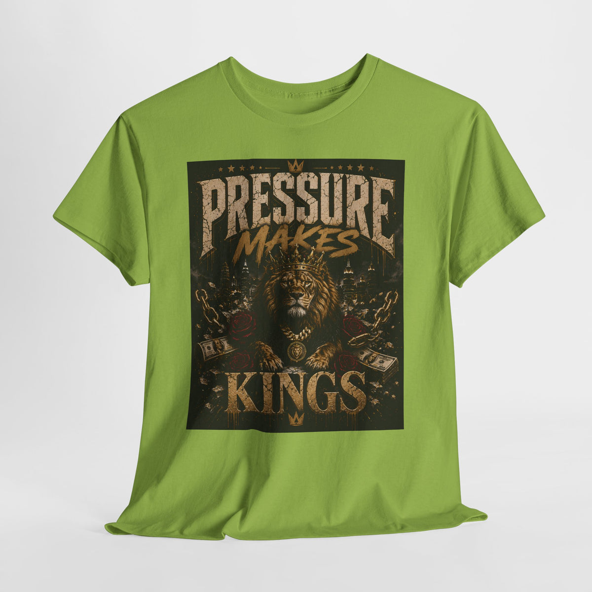 Pressure Makes Kings #1 Unisex Heavy Cotton Tee