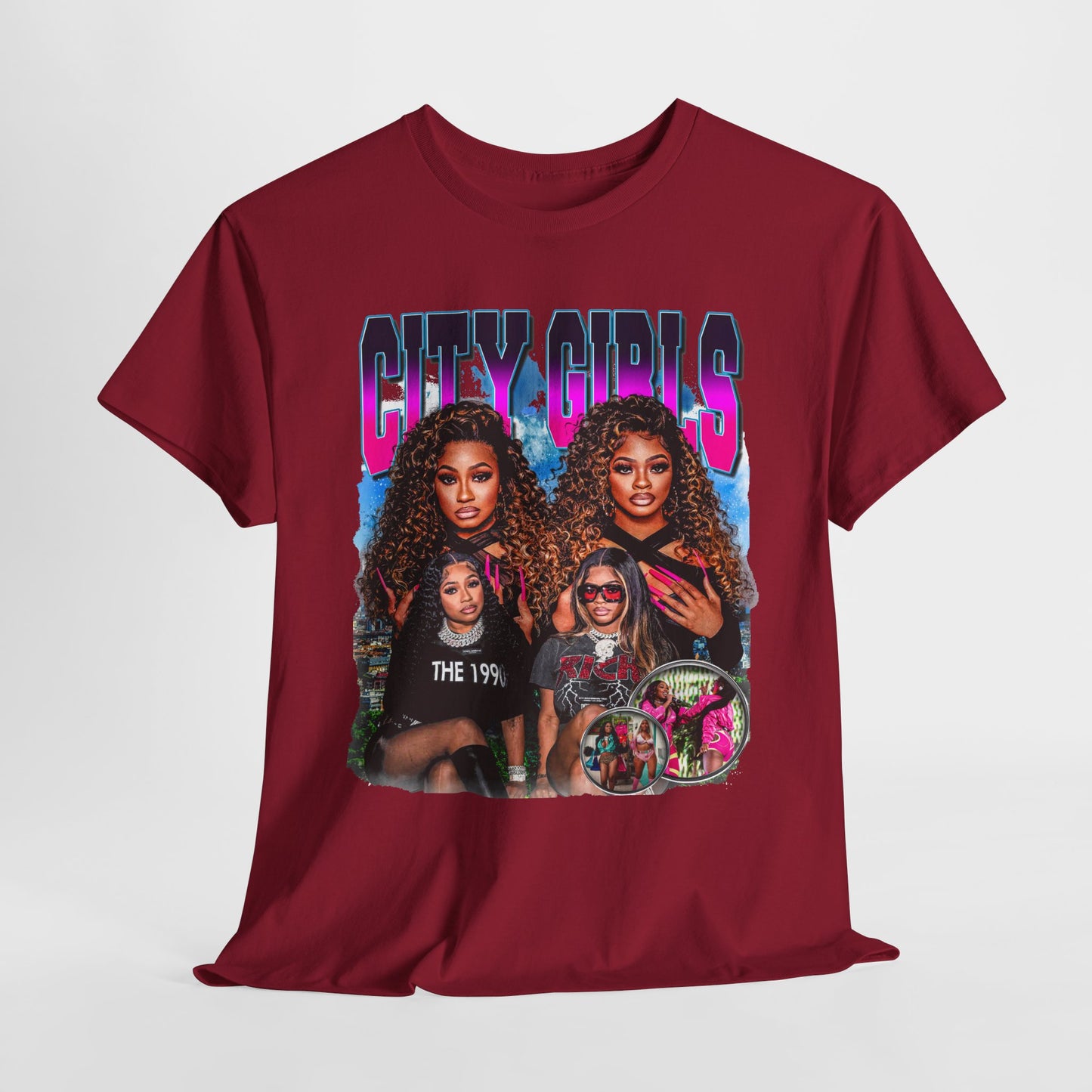 City Girls 1 Hip-Hop Unisex Heavy Cotton Tee - 312tshirts 2