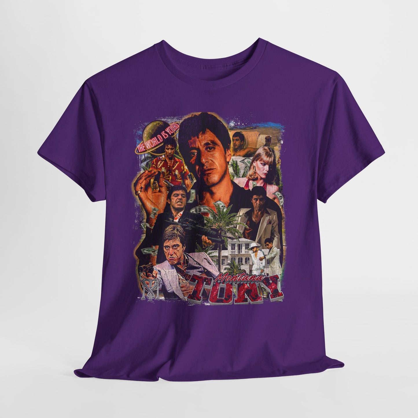 Scarface (Tony Montana) #3 Unisex Heavy Cotton Tee - 312tshirts 2