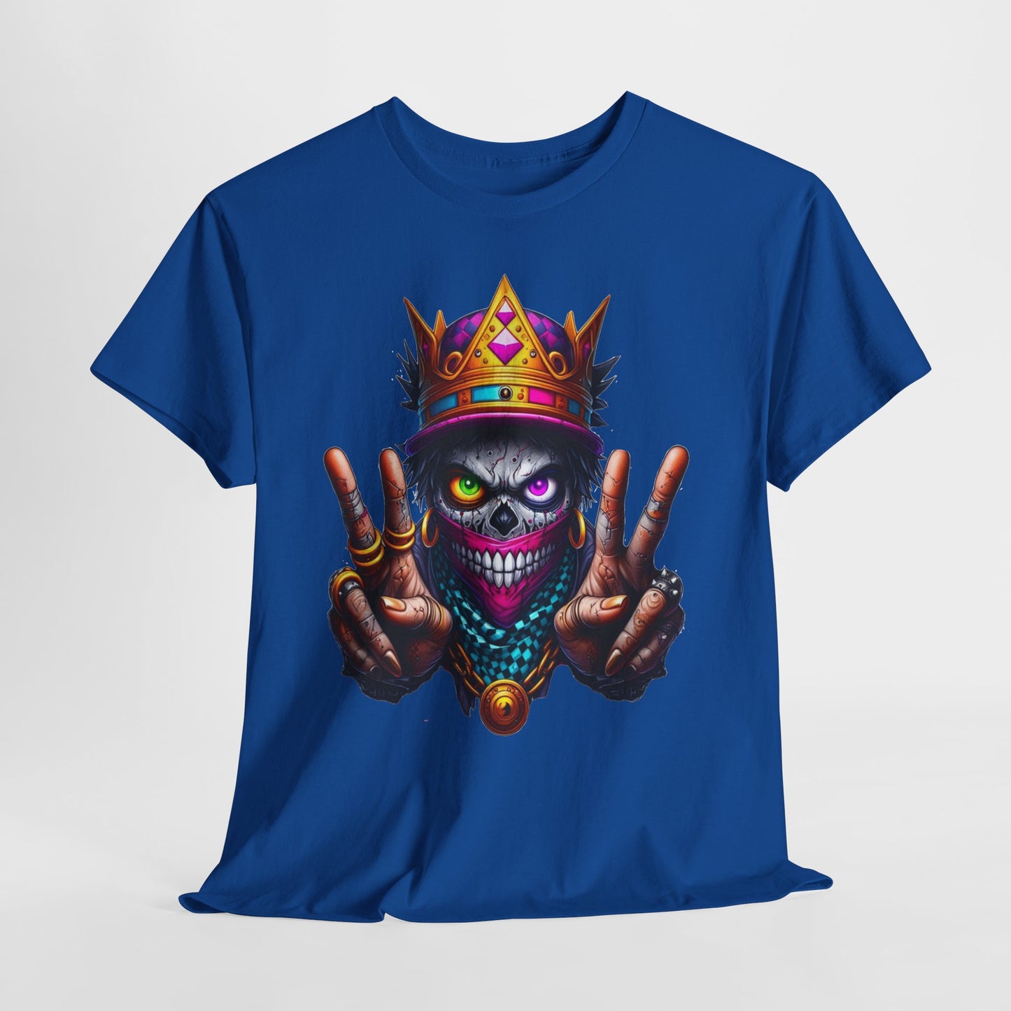 Skull Crown King Unisex Heavy Cotton Tee