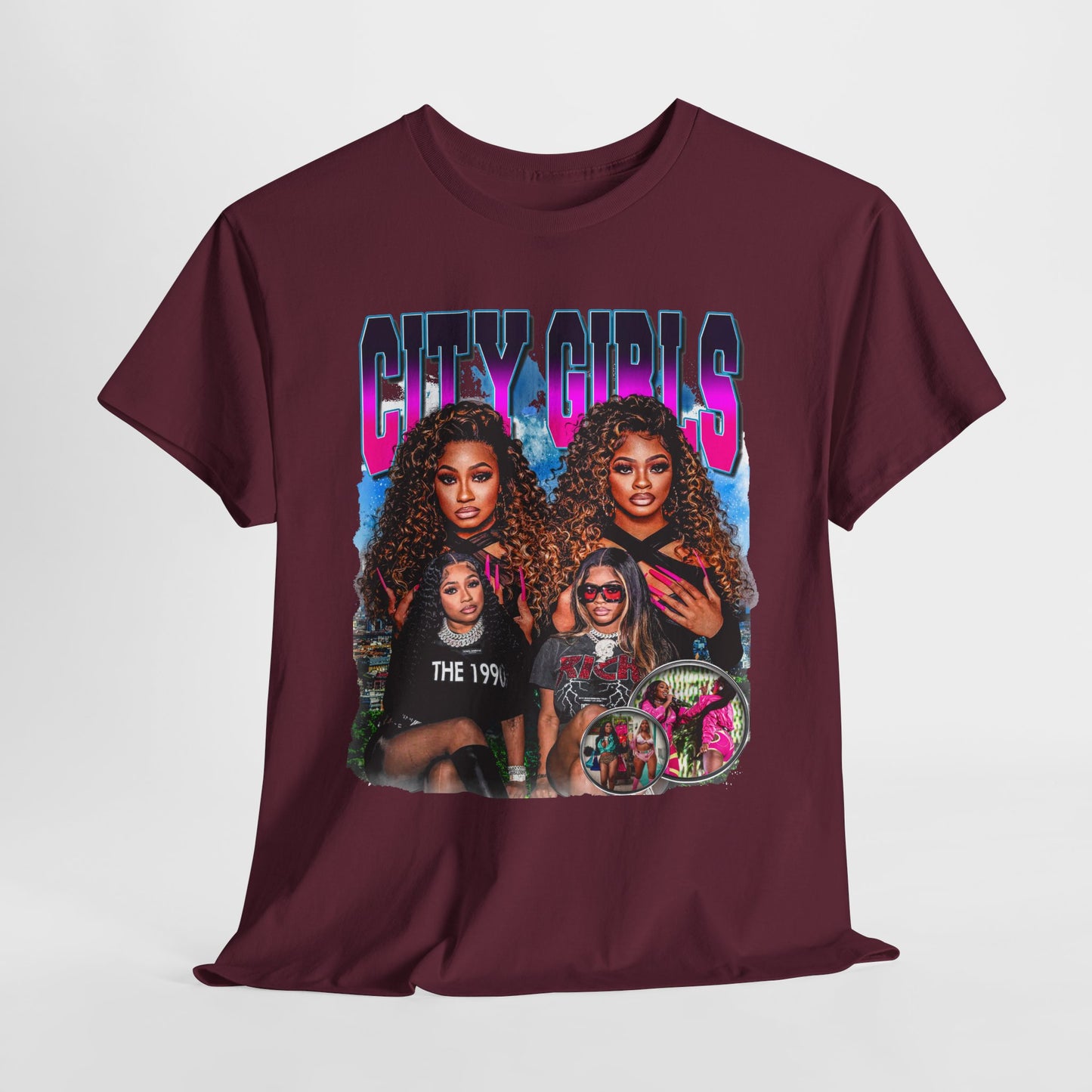 City Girls 1 Hip-Hop Unisex Heavy Cotton Tee - 312tshirts 2