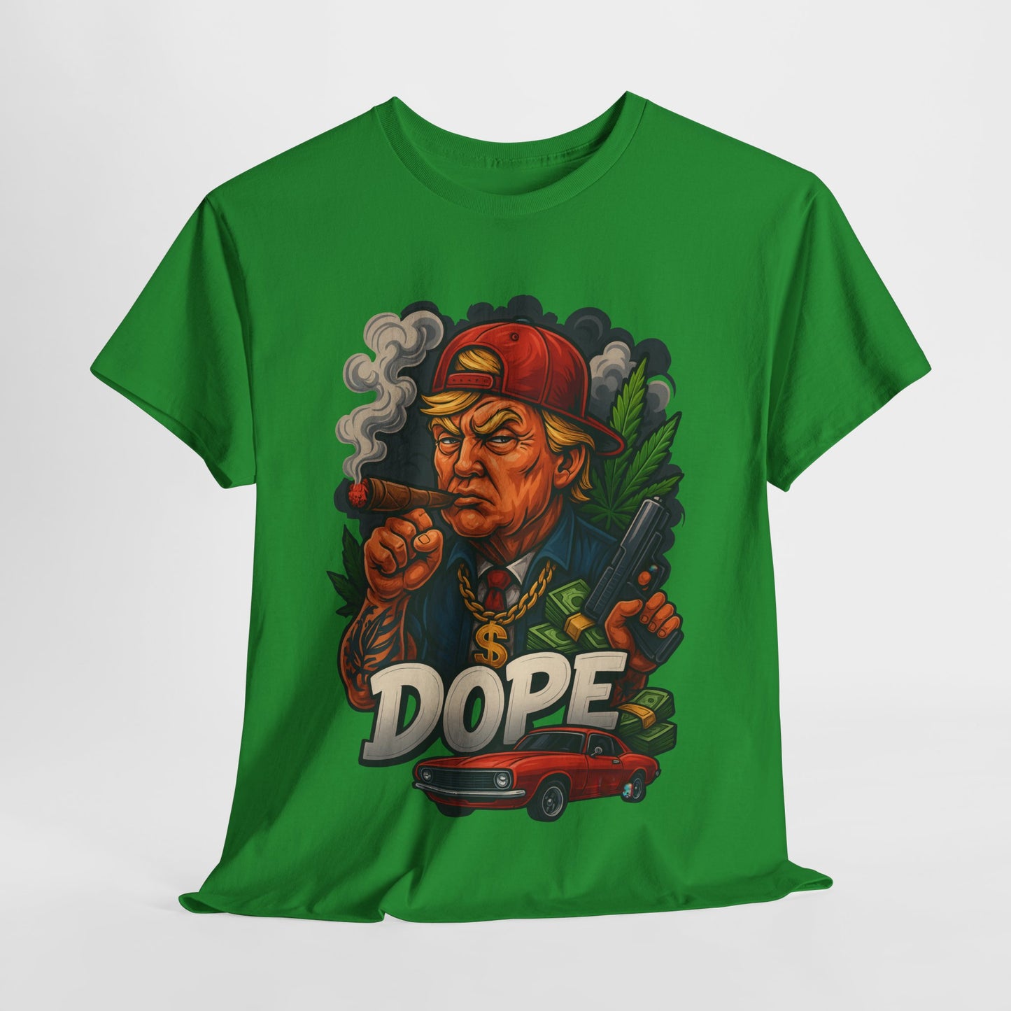 420 Dope Vibes Trump Unisex Heavy Cotton Tee