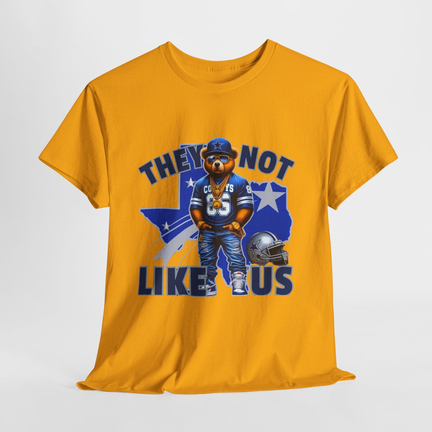Sports Dallas Cowboys "Like Us" Unisex Heavy Cotton Tee